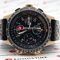 Hamilton Hamilton Khaki Aviation X Wind Day Date Auto Chrono H77696793, khaki aviation швейцария мужские часы на браслете кожаный боковой вид